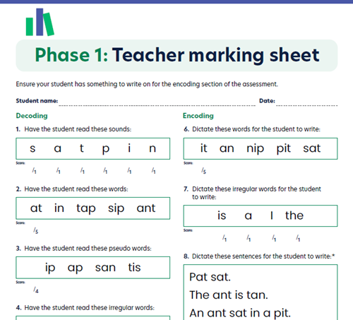 Progress monitoring tools Phases 1-24 Image