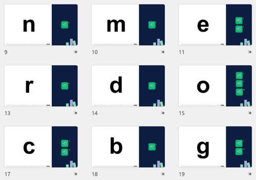 Phonemes and graphemes daily review Image