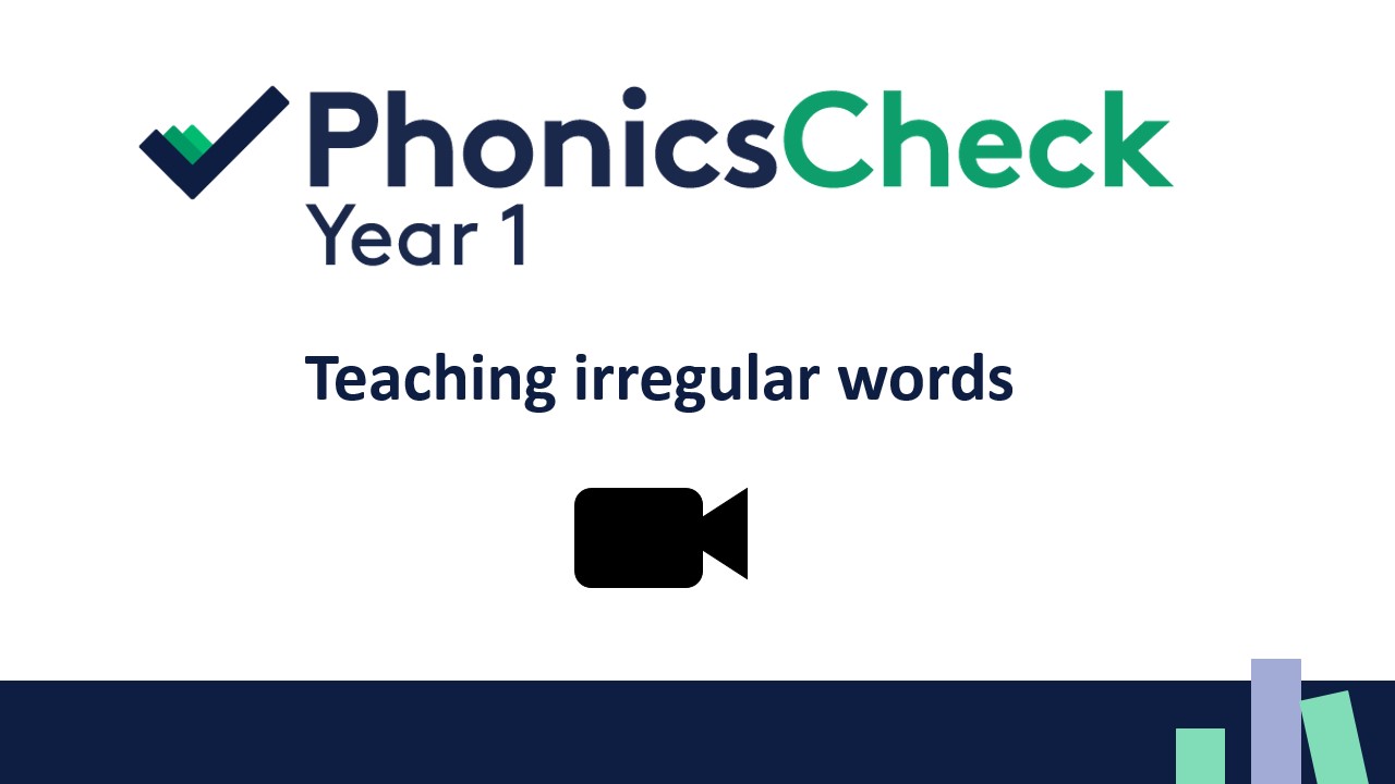 Teaching irregular words Image