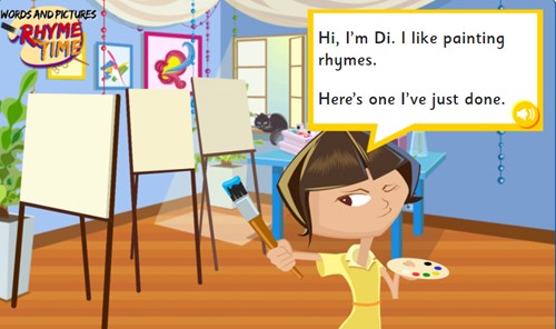 Words and pictures: Rhyme time Image