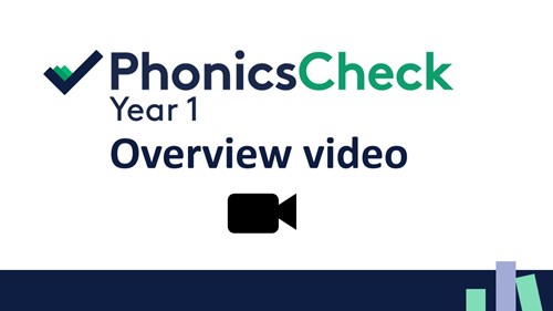 Year 1 Phonics Check overview Image