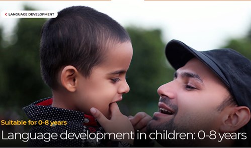 Language development in the early years Image