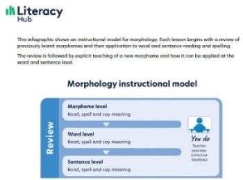 Morphology instructional model Image